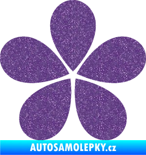 Samolepka Květina dekor 031 Ultra Metalic fialová