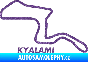 Samolepka Okruh Kyalami Ultra Metalic fialová