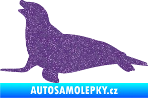 Samolepka Lachtan 002 levá Ultra Metalic fialová