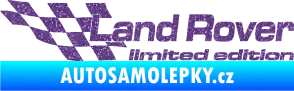 Samolepka Land Rover limited edition levá Ultra Metalic fialová