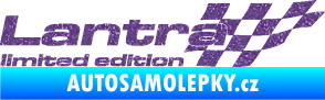 Samolepka Lantra limited edition pravá Ultra Metalic fialová