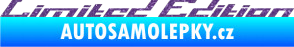 Samolepka Limited edition 009 Ultra Metalic fialová