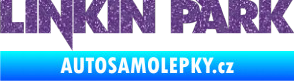 Samolepka Linkin Park 002 Ultra Metalic fialová