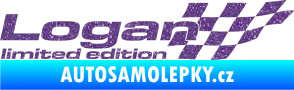 Samolepka Logan limited edition pravá Ultra Metalic fialová