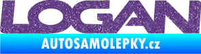 Samolepka Logan Ultra Metalic fialová