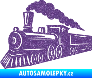 Samolepka Lokomotiva 003 levá Ultra Metalic fialová