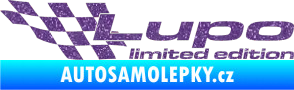 Samolepka Lupo limited edition levá Ultra Metalic fialová