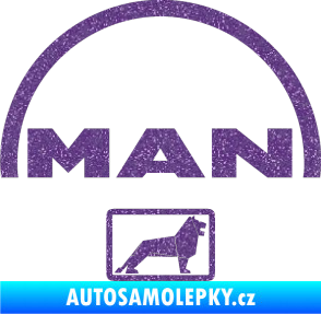 Samolepka MAN - Truck Ultra Metalic fialová