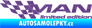 Samolepka MAN limited edition levá Ultra Metalic fialová