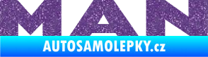 Samolepka MAN nápis Ultra Metalic fialová