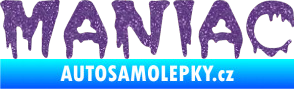 Samolepka Maniac 001 Ultra Metalic fialová