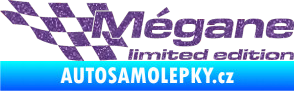 Samolepka Mégane limited edition levá Ultra Metalic fialová