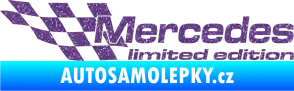 Samolepka Mercedes limited edition levá Ultra Metalic fialová