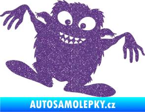 Samolepka Monstrum 001 pravá Ultra Metalic fialová