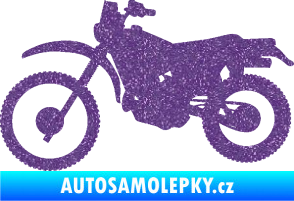 Samolepka Motorka 046 levá Ultra Metalic fialová