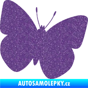 Samolepka Motýl 011 pravá Ultra Metalic fialová