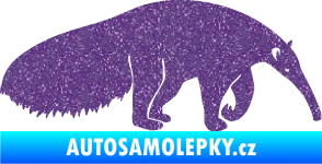 Samolepka Mravenečník 001 pravá Ultra Metalic fialová