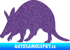 Samolepka Mravenečník 002 levá Ultra Metalic fialová