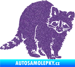 Samolepka Mýval 002 pravá Ultra Metalic fialová