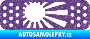 Samolepka Náplast 002 pravá Ultra Metalic fialová