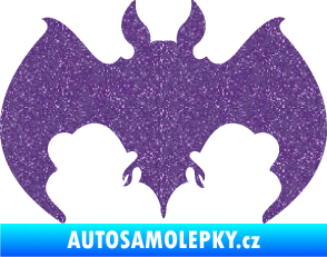 Samolepka Netopýr 002 Ultra Metalic fialová