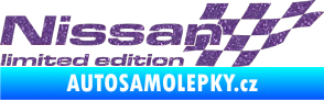 Samolepka Nissan limited edition pravá Ultra Metalic fialová
