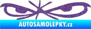 Samolepka Oči 002 levá Ultra Metalic fialová