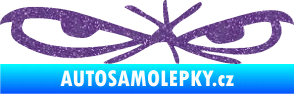 Samolepka Oči 002 pravá Ultra Metalic fialová
