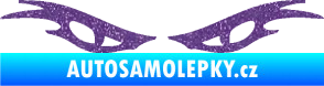 Samolepka Oči 003  Ultra Metalic fialová