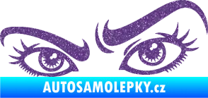 Samolepka Oči 004 levá Ultra Metalic fialová