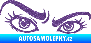 Samolepka Oči 004 pravá Ultra Metalic fialová