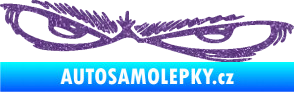 Samolepka Oči 005 levá Ultra Metalic fialová