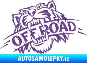 Samolepka Off Road 001  Ultra Metalic fialová