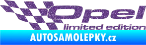 Samolepka Opel limited edition levá Ultra Metalic fialová