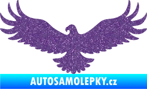 Samolepka Orel 006 levá Ultra Metalic fialová