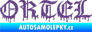 Samolepka Ortel Ultra Metalic fialová