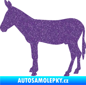 Samolepka Osel 002 levá Ultra Metalic fialová