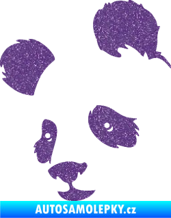 Samolepka Panda 004 levá Ultra Metalic fialová