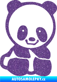 Samolepka Panda 009 pravá baby Ultra Metalic fialová