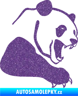 Samolepka Panda 010 pravá Ultra Metalic fialová