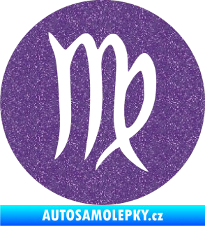 Samolepka Panna 001 - horoskop Ultra Metalic fialová