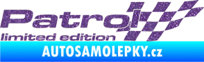 Samolepka Patrol limited edition pravá Ultra Metalic fialová
