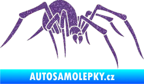 Samolepka Pavouk 002 - pravá Ultra Metalic fialová