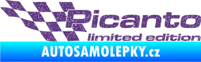 Samolepka Picanto limited edition levá Ultra Metalic fialová