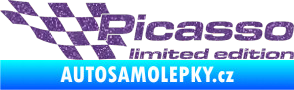 Samolepka Picasso limited edition levá Ultra Metalic fialová