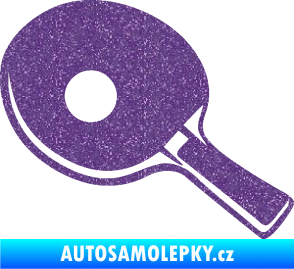 Samolepka Ping pong pálka levá Ultra Metalic fialová