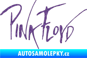Samolepka Pink Floyd 002 Ultra Metalic fialová