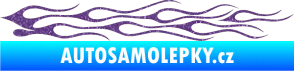 Samolepka Plameny 005 Ultra Metalic fialová