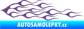 Samolepka Plameny 052 Ultra Metalic fialová