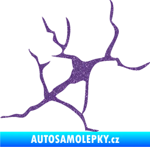 Samolepka Prasklina 004 Ultra Metalic fialová